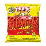 chester's fries corn snacks flamin' hot flavored 1 oz